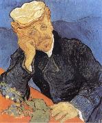 Vincent Van Gogh Portrait of Dector Gacher Spain oil painting artist